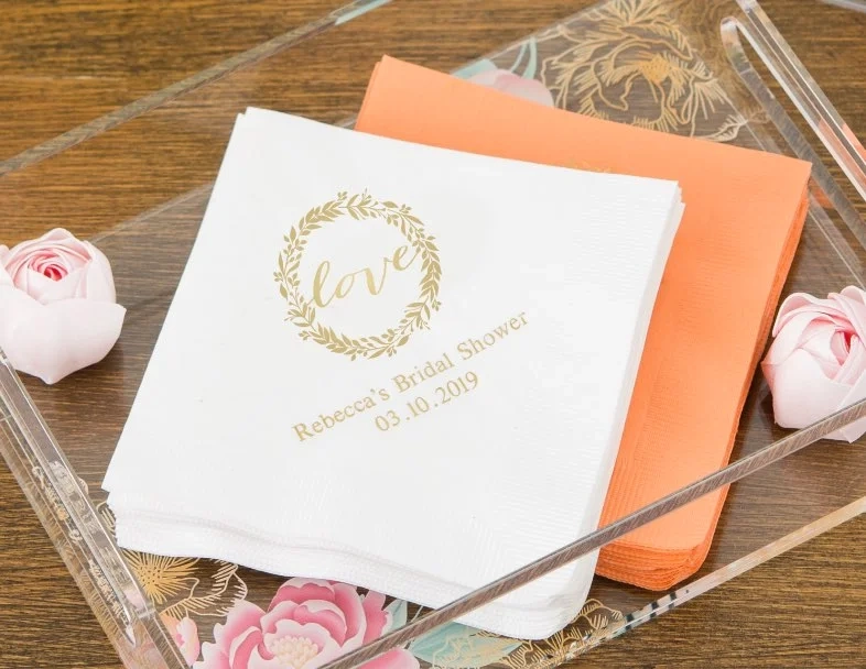 How Affordable Personalized Napkins Elevate Guest Experience